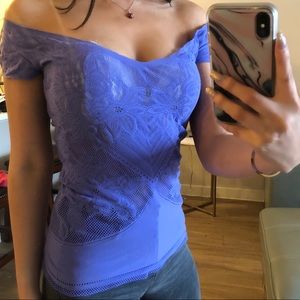 Free People Intimately FP seamless mesh top!